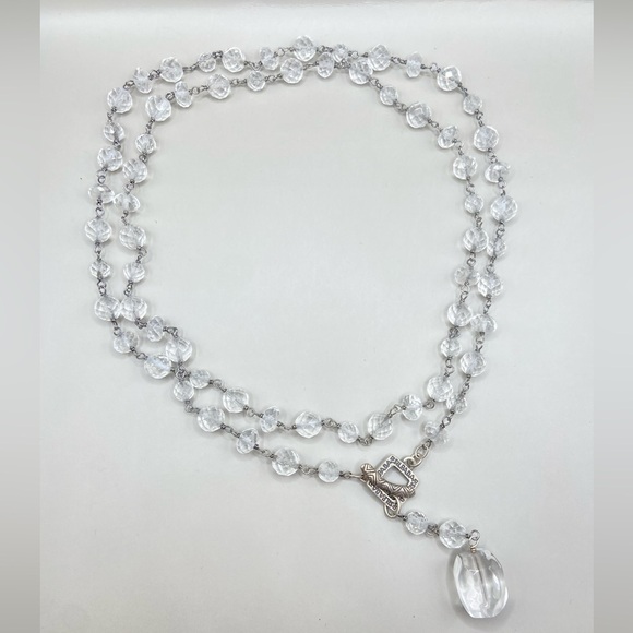 Silpada Crystal Quartz Front Toggle Necklace - Picture 6 of 8